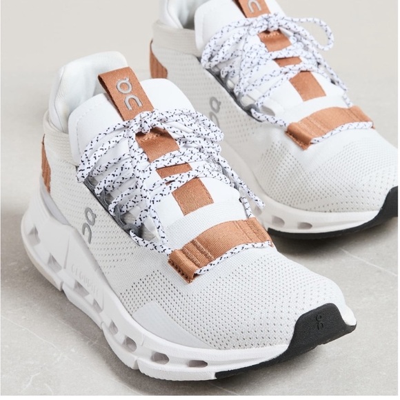 On Cloudnova White Pearl Women’s Size 8 - Picture 1 of 7